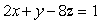 Consider the plane and the line with parametric equation Give a value of which makes the line parallel to the plane.(There are many possible answers.)