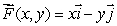 The vector field represents an ocean current.An iceberg is at the point (1, 2)at t = 0. Determine the position of the iceberg at time t = 2.