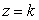 Consider the region in 3-space bounded by the surface and the plane where .Find the value of k such that the volume of this region below the xy-plane equals the volume of this region above the xy-plane.