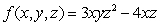 Find the directional derivative of at the point (3, 3, 2), in the direction of the vector