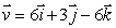 Let .Considering as a position vector that begins at the origin, at what point of three space does its head lie?