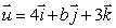 Suppose and Find values for a and b making perpendicular to both and