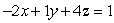 Determine the distance from the plane to the point Give your answer to 4 decimal places.