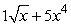 <strong>Find the derivative of .</strong> A) B) C) D) E)None of the above