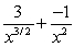 <strong>Find the derivative of with respect to x.</strong> A) B) C) D)6x - 3