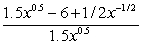 <strong>Find the derivative of with respect to x.</strong> A) B) C) D)6x - 3