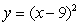 <strong>Find a formula for the slope of the tangent line to </strong> A)2x - B)2x - 9 C)2(x - 9)<sup>3</sup> D)(x - 9)<sup>3</sup>/3 E)none of the above