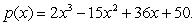 On what intervals is the polynomial concave down? Concave up?