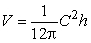 The volume of a certain tree is given by , where C is the circumference of the tree at the ground level and h is the height of the tree.If C is 4 feet and growing at the rate of 0.25 feet per year, and if h is 25 feet and is growing at 5 feet per year, find the rate of growth of the volume V (in ft<sup>3</sup>/yr).Round to 2 decimal places.