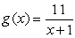 <strong>Use the limit of the difference quotient to find the derivative of at the point (1, 11/2).</strong> A) B) C)-11 D)