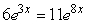Solve for x.Round to 3 decimal places.