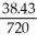 Amount of discount = 720 - 681.57 = 38.43 Rate of discount =   = 5.3375%