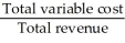 a)i)Let x represent the sales volume in dollars.     =   = 0.40 = 40%     (100%)= 60% b)    