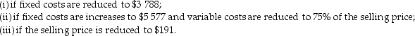 The gas division of Power-U-Up plans to introduce a new gas delivery system based on the following accounting information.    a)Draw a detailed break-even chart b)Compute the break-even point    c)Determine the break-even point as a percent of capacity   