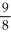 Solve: y :   =   :  