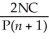 Evaluate K: K = for N = 32,C = 20,P = 1859,n = 26