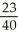Solve:   (4 - 3x)+   =   x -   (2x - 3)