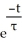 Following equation is used in carbon dating of the artefacts: N =   ×   where, N = Decay rate of the artefact,expressed as disintegrations per minute (dpm)   = Decay rate of natural carbon = 14 dpm τ = Mean life time =   =   = 8267 years t = Age of the artefact What is the expected decay rate of the artefact,if it is known to be from Canadian New France era,350 years ago.