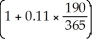 Solve:   + 2x   = $115.10