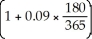 Solve: x   + 2x   = $2551.65