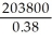 a)Let x represent the sales volume in dollars. Total revenue: TR = x   =   = 58% of revenue = 0.58 Total cost: TC = 215 000 + 0.58x     b)Using the contribution margin approach and assuming that P = $1.00, we obtain: CM = P-VC = 1-0.58 = 0.42 BE volume (in units)=   =   = 511904.76 = 511905 units Capacity =   = 700 000 BE volume as a percent of capacity =   = 73.13% c)FC = $203 800 and VC = 0.62, then CM = 1-0.62 = 0.38 CR =   =   = 0.38 BE in sales dollars =   =   = $536 315.79