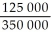 FC = $52 600, Total CM = $125 000 CR =   =   = 0.357143 Break-even Sales (in $)=   =   = $147 280
