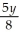 Solve the system of equations:   +   =     +   =  