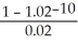 Compute the value of  