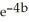 Find b, if   = 0.25 A) -0.0625 B) -1.386 C) -0.347 D) 0.347 E) -0.229