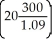Evaluate ln   A) 5505 B) 8.613 C) 112.35 D) 104.66 E) 8.786