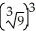 Evaluate   A) 1 B) 9 C) 2.08 D) 729 E)   