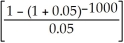 Evaluate: $5000  