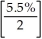 FV = $50 000; P/Y = C/Y = 2; PMT = 50 000   = $1 375.00; a)The interest date preceding the purchase is August 10, 2013. The time period until maturity is 20 years. n = 20(2)= 40; i =   = 0.025; PP = 50 000(1 + 0.025)-40 + 1375   PP = 18 621.53118 + 34 516.3157 = $53 137.85 The purchase price is $53 137.85 b)The number of days from August 10, 2013 to February 10, 2014 is 184 days. The number of days from August 10, 2013 to December 10, 2013 is 122 days. PV = $53 137.85; r =   = 0.0275; t =   Interest = 53 137.85(0.0275)   = $968.90 The accrued interest is $968.90 c)The cash price is $53 137.85 + 968.90 = $5 ,106.75
