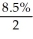 a)PV = 30 000.00; n = 20(12)= 240; i =   = 0.0425; I/Y = 8.5; P/Y = 12; C/Y = 2; c =   =   p =   =   - 1 = 0.006961062 30000 = PMT   30000 = PMT[116.4742048] PMT = $257.57 The number of outstanding payments after five years is 15(12)= 180 PV = 257.57   PV = $26 386.10 Programmed solution:     b)The outstanding balance of $26 386.10 is to be amortized the remaining 15 years. PV = 26 386.10; n = 15(12)= 180; i =   = 0.04; I/Y = 8; P/Y = 12; C/Y = 2; c =   =   p =   =   - 1 = 0.006558197 26386.10 = PMT   26386.10 = PMT[105.4682161] PMT = $250.18 Programmed solution:   c)At the end of the 3 year term the outstanding payments is 144. PV = 250.18   PV = $23 265.45 Programmed solution:  