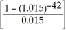 PV (due)= 250   (1.015) = 250(30.99405004)(1.015) = $7864.74