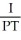 Evaluate R: R =   for I = 83, P = 845, T =  