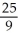 Solve: 2 -   x =   x +  