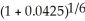 a) PV = 30 000.00; n = 20(12) = 240; i =   = 0.0425; I/Y = 8.5; P/Y = 12; C/Y=2; c =   =   p =   =   - 1 = 0.006961062 30000 = PMT   30000 = PMT[116.4742048] PMT = $257.57 The number of outstanding payments after five years is 15(12) = 180 PV = 257.57   PV = $26386.10 Programmed solution:     b) The outstanding balance of $26 386.10 is to be amortized the remaining 15 years. PV = 26 386.10; n = 15(12) = 180; i =   = 0.04; I/Y = 8; P/Y = 12; C/Y=2; c =   =   p =   =   - 1 = 0.006558197 26386.10 = PMT   26386.10 = PMT[105.4682161] PMT = $250.18 Programmed solution:   c) At the end of the 3 year term the outstanding payments is 144. PV = 250.18   PV = $23265.45 Programmed solution:  