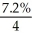 FV=100 000(1.04)=$104 000; PMT=100 000(0.055)0.25 =$1375.00; n=10.5(4)=42; P/Y=4; C/Y=4; I/Y=7.2; i=   =0.018; The purchase price on the interest date preceding the date of purchase PP = 104 000(1.018)-42 + 1375   = 49 161.67 + 40 279.22 = $89 440.89