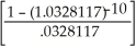 p = -1 = .0328117 ALT. A = 61000.00 + 20000.00(1.0667)-3 = 61000.00 + 20000.00(.8238974) = 61000.00 + 16477.95 = $77477.95=$77 478. BEST ALT. B = 37000.00 + 3000.00 = 37000.00 + 3000.00(8.4090961) = 37000.00 + 25227.29 = $62227.29=$62 227.