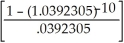 p = -1 = .0392305 ALT. A = 40000.00 + 30000.00(1.08)-2 = 40000.00 + 30000.00(.857339) =40000.00 + 25720.16 = $65720.16=$65 720. ALT. B = 50000.00 + 2000.00 = 50000.00 + 2000.00(8.142056025) =50000.00 + 16284.11 = $66284.11=$66 284. BEST