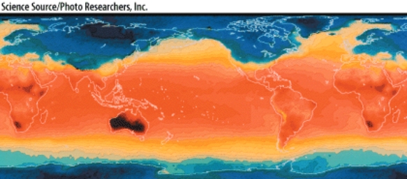 How does the WHO use the map shown here?   A) The map can be used to predict influenza outbreaks. B) The map can be used to show where influenza is located. C) The map indicates where case studies should be performed. D) The map shows the best location for a new WHO office.