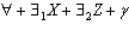 In the equation Y =   ,which of the following symbols is a regression coefficient? A)    B)    <sub>1</sub> C)    <sub>2</sub> D)    E) both b and c