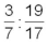 Express the following as an equivalent ratio whose smallest term is 1:  