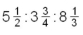 Express the following as an equivalent ratio whose smallest term is 1:  