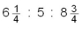 Express the following ratio in its lowest terms:  