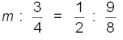 Solve the following proportion for the unknown quantity:  