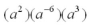 Simplify the following:   A)    B)    C)    D)    E)   