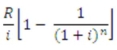 Calculate the result to the nearest cent given n = 3; i = .087 and R = $925   A)  $18,716.57 B)  $22,512.13 C)  $5,341.55 D)  $2,354.02 E)  $2,158.21