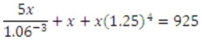 Solve for the unknown rounded to the nearest cent.   A)  108.74 B)  98.44 C)  68.41 D)  15.25 E)  88.67